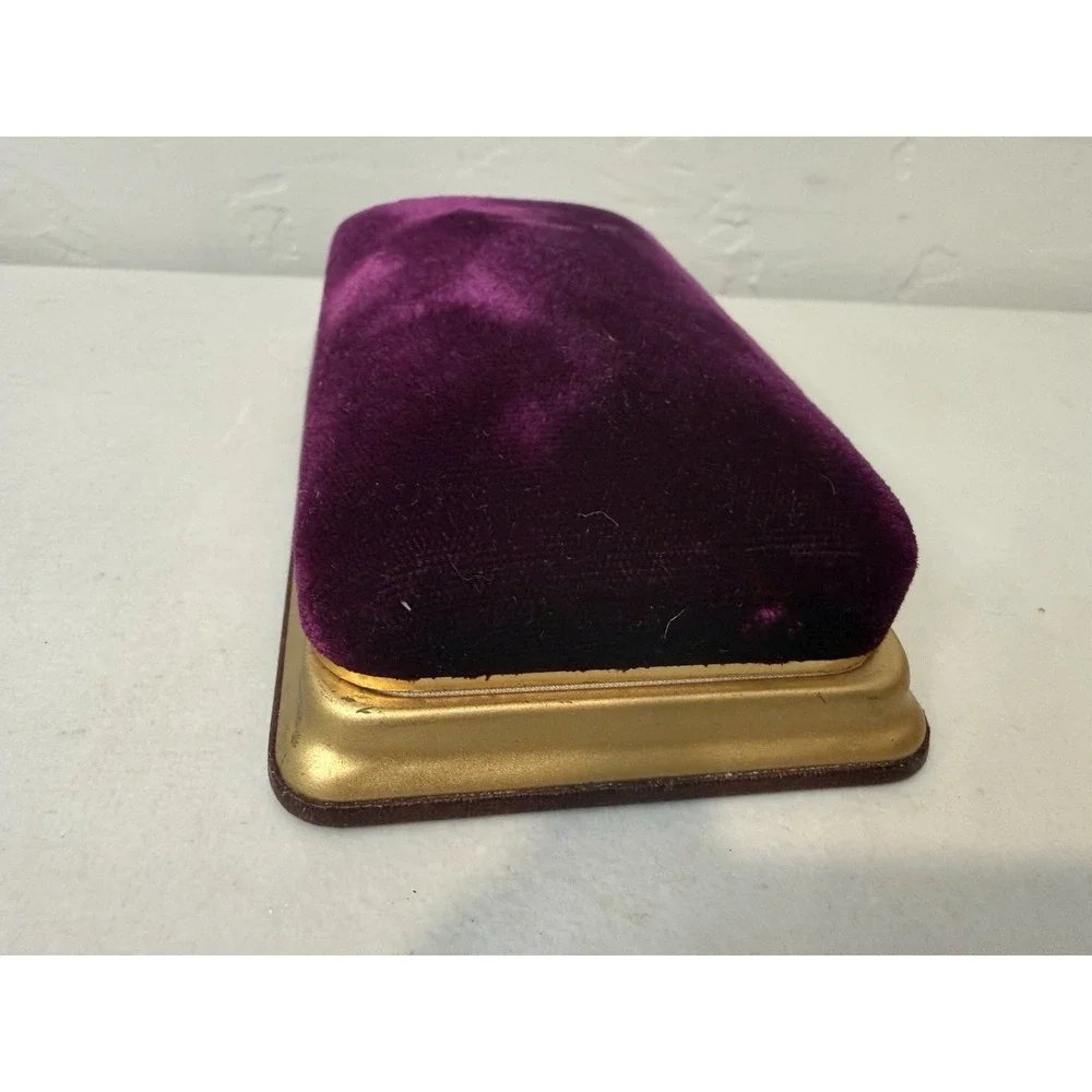 Vintages benrus Velvet clamshell watchbox official airlines Men gift displays
